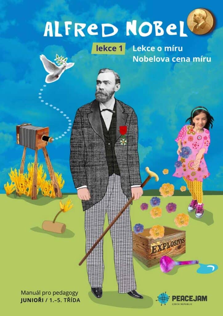 PeaceJam – Junioři – Alfred Nobel obálka